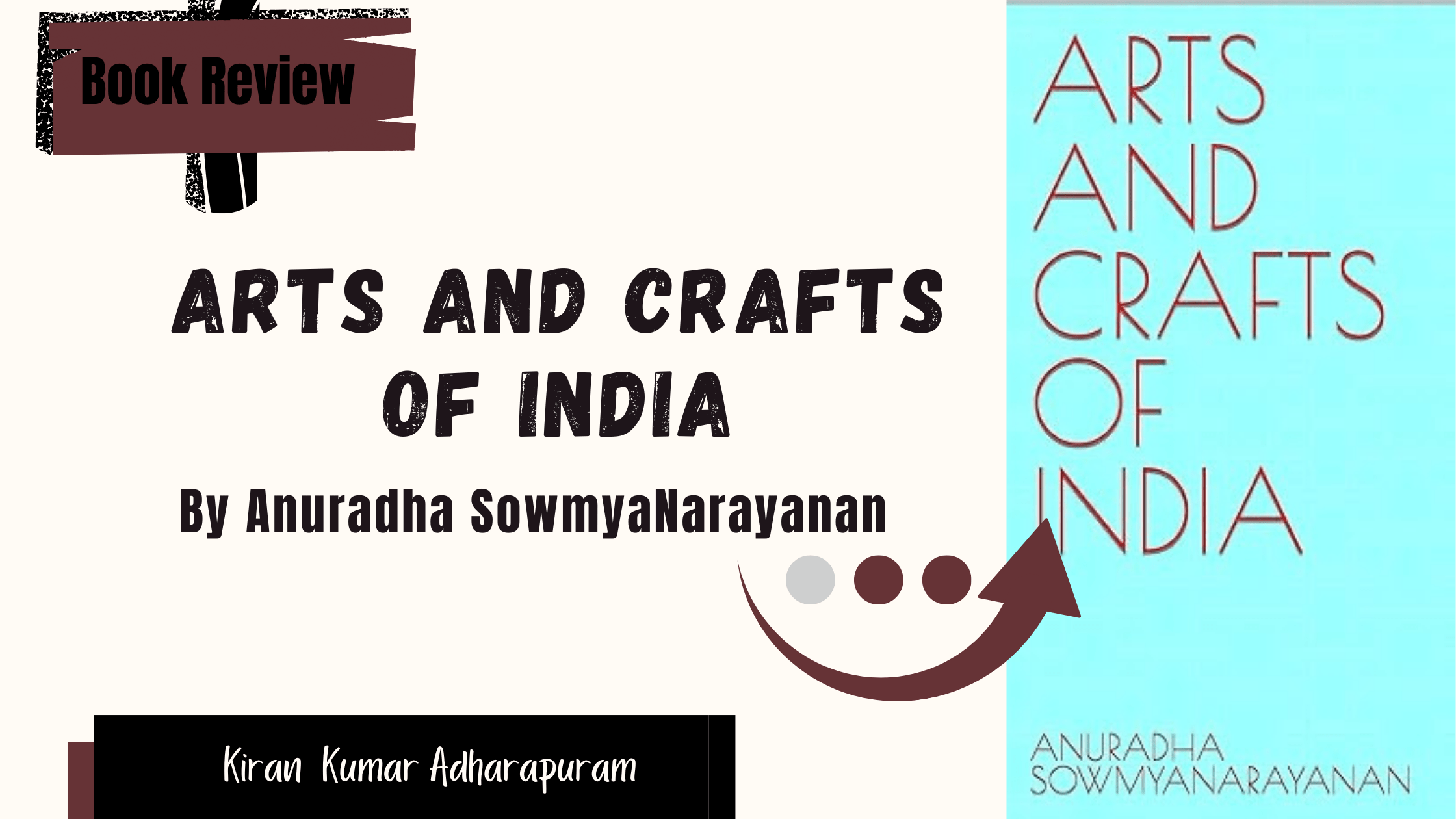 ‘ARTS AND CRAFTS OF INDIA’ By ‘Anuradha Sowmyanarayanan’