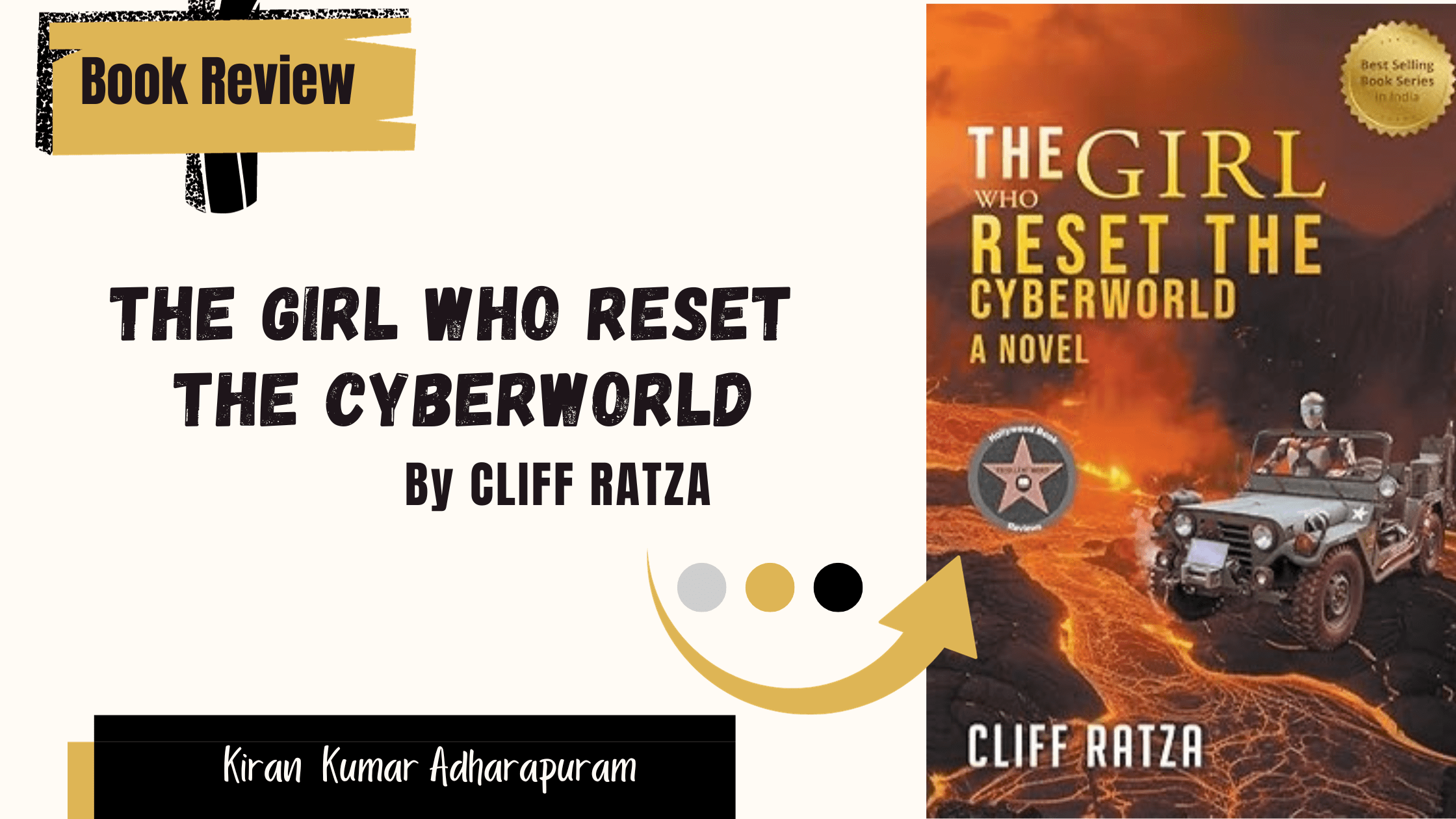 Book Review: The Girl Who Reset the Cyberworld By “Cliff Ratza”